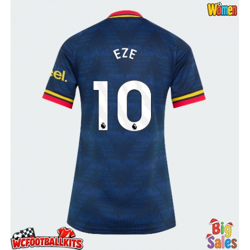Arsenal Eberechi Eze #10 Replica Away Stadium Shirt for Women 2026-27 Short Sleeve